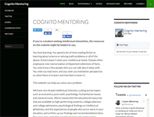 Tablet Screenshot of cognitomentoring.org